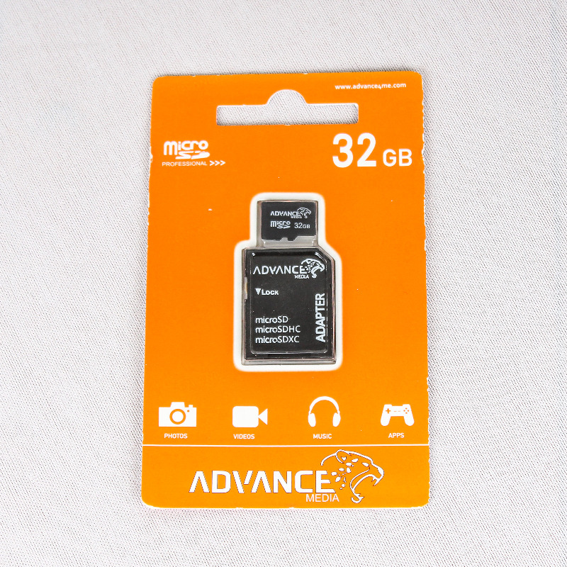Picture 1 of 32 GB Original Advance Memory Card